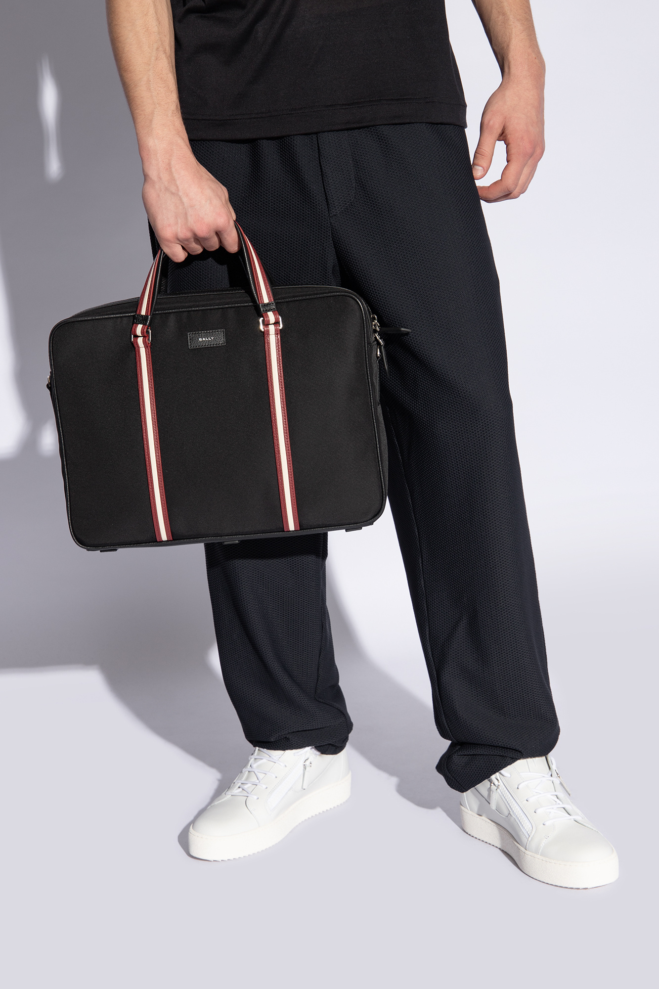 Bally outlet document bag